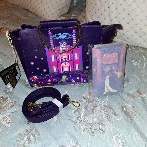 Loungefly Handbags - Loungefly: Crossbody Purse and Wallet